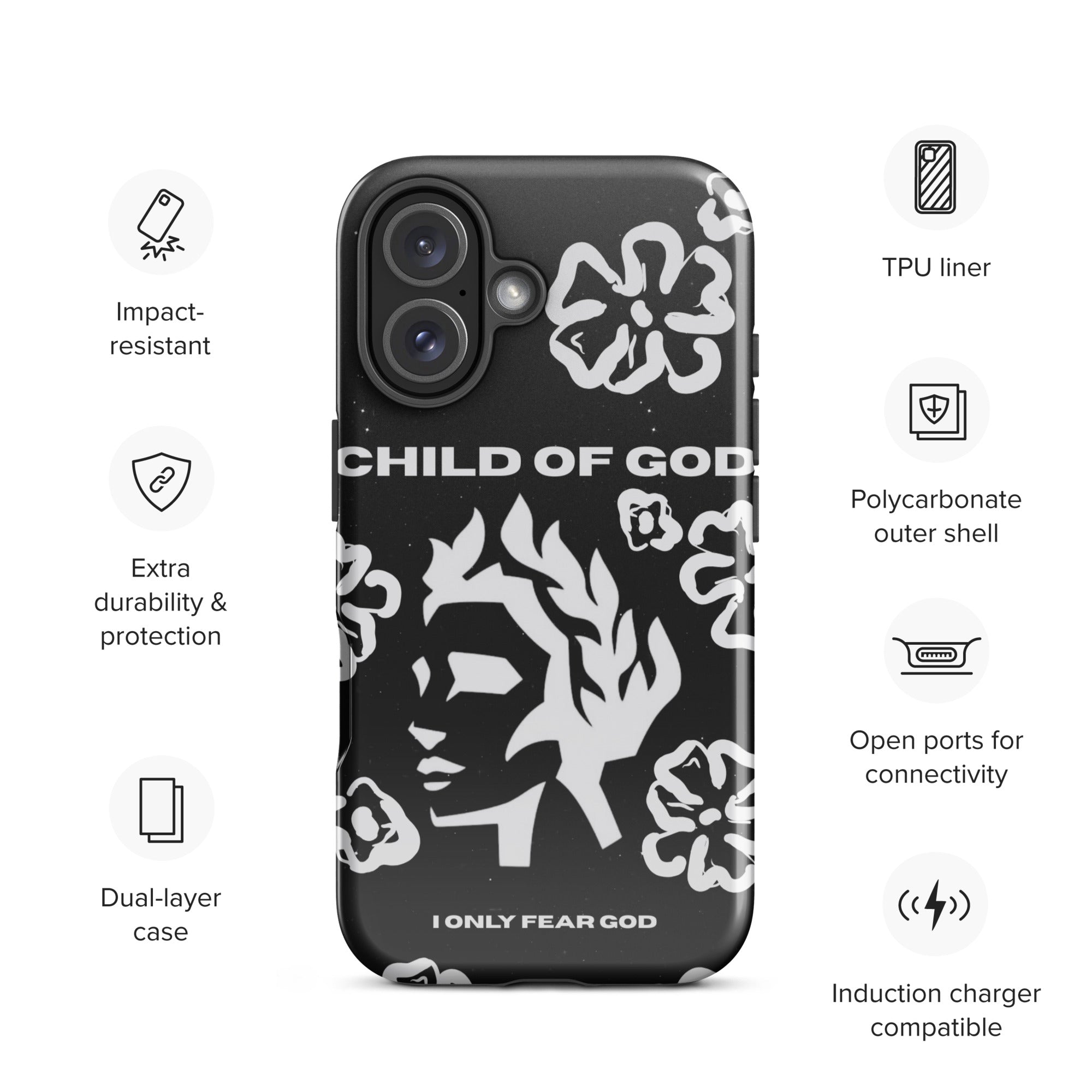 CHILD OF GOD- Tough Case for iPhone®