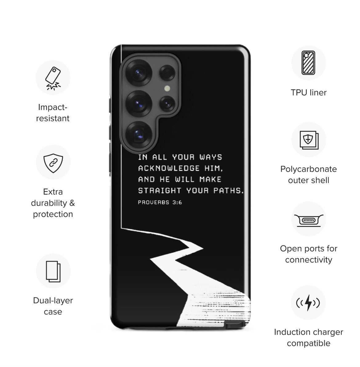 PROVERBS 3:6- Tough case for Samsung®