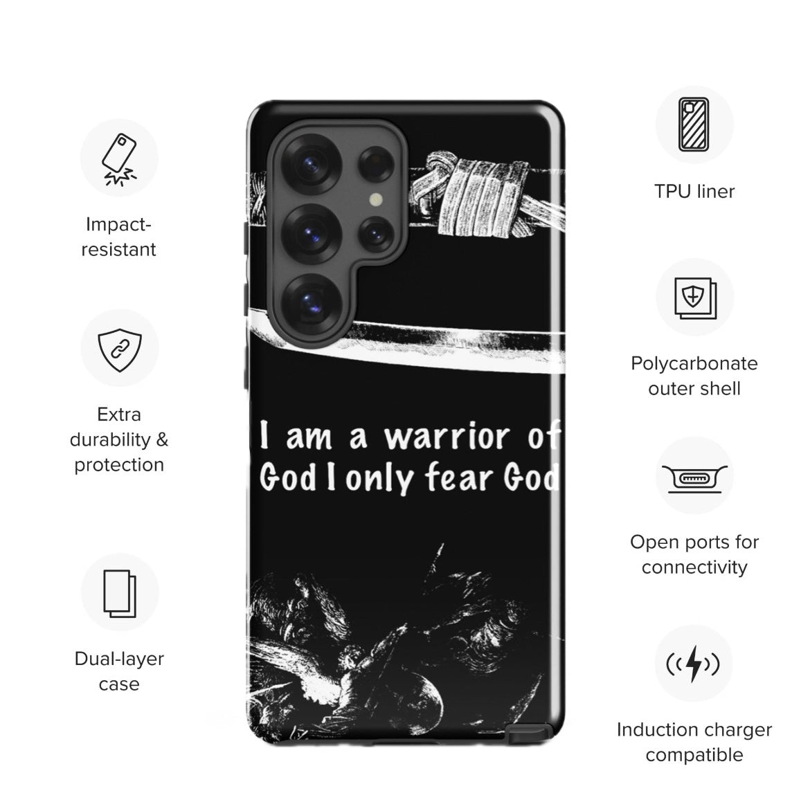FEAR OF GOD- Tough case for Samsung®