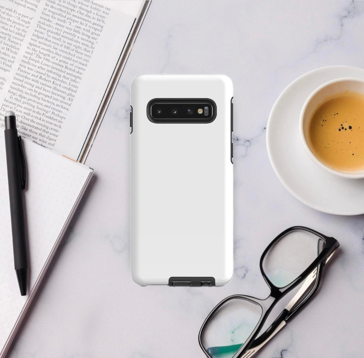 WHITE OF PEACE- Tough case for Samsung®