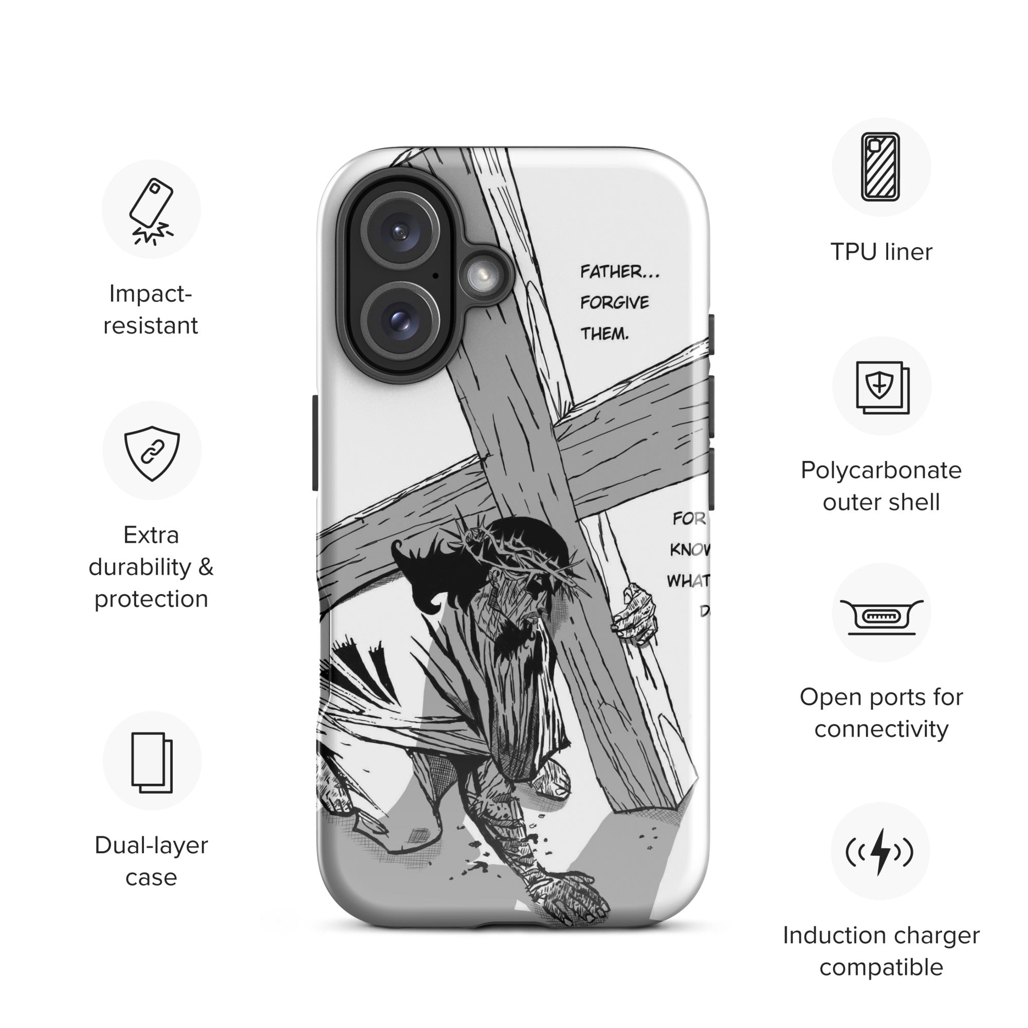 FORGIVE THEM- Tough Case for iPhone®