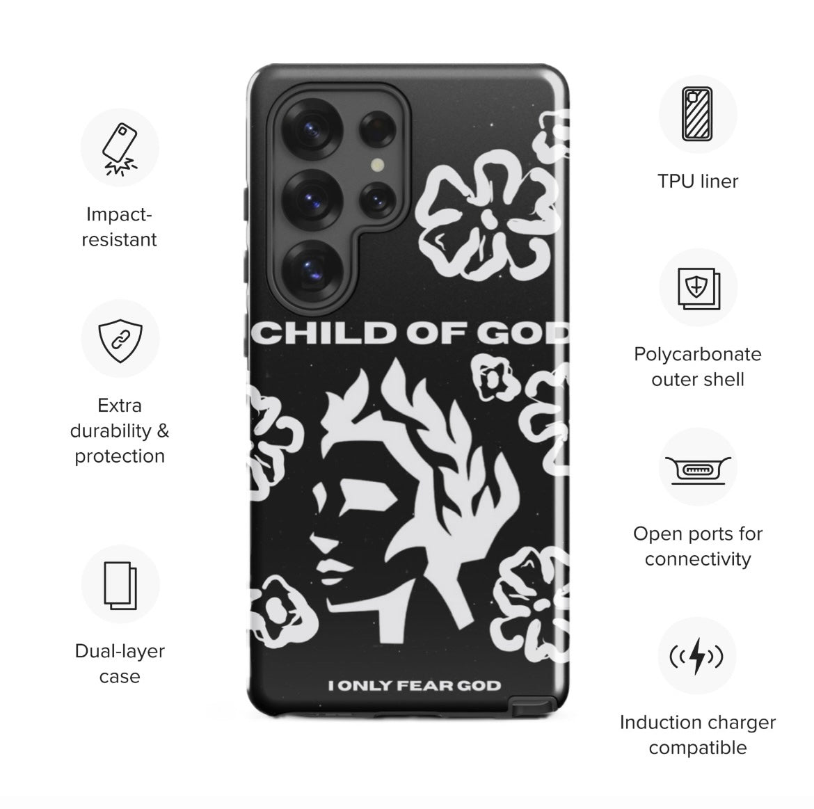 CHILD OF GOD- Tough case for Samsung®