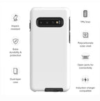 WHITE OF PEACE- Tough case for Samsung®