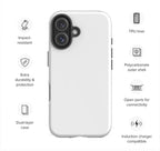 WHITE OF PEACE- Tough Case for iPhone®