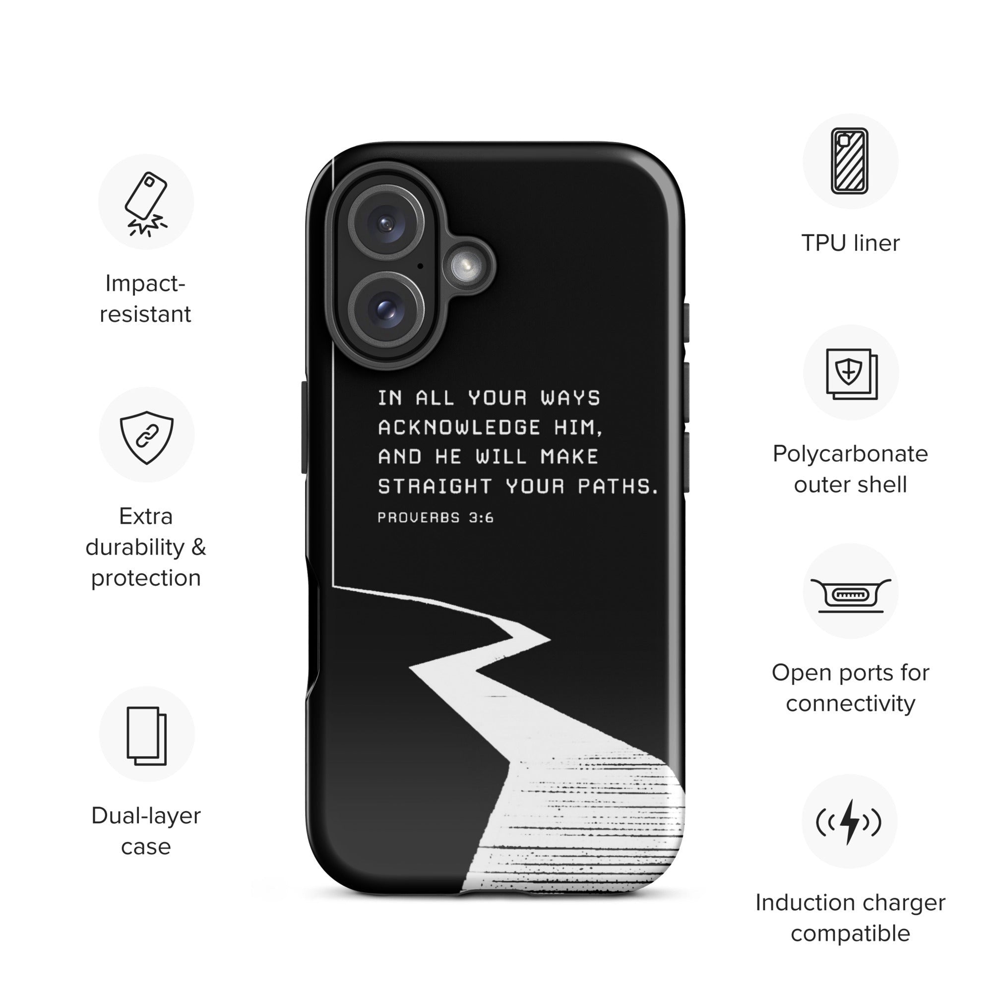 PROVERBS 3:6- Tough Case for iPhone®