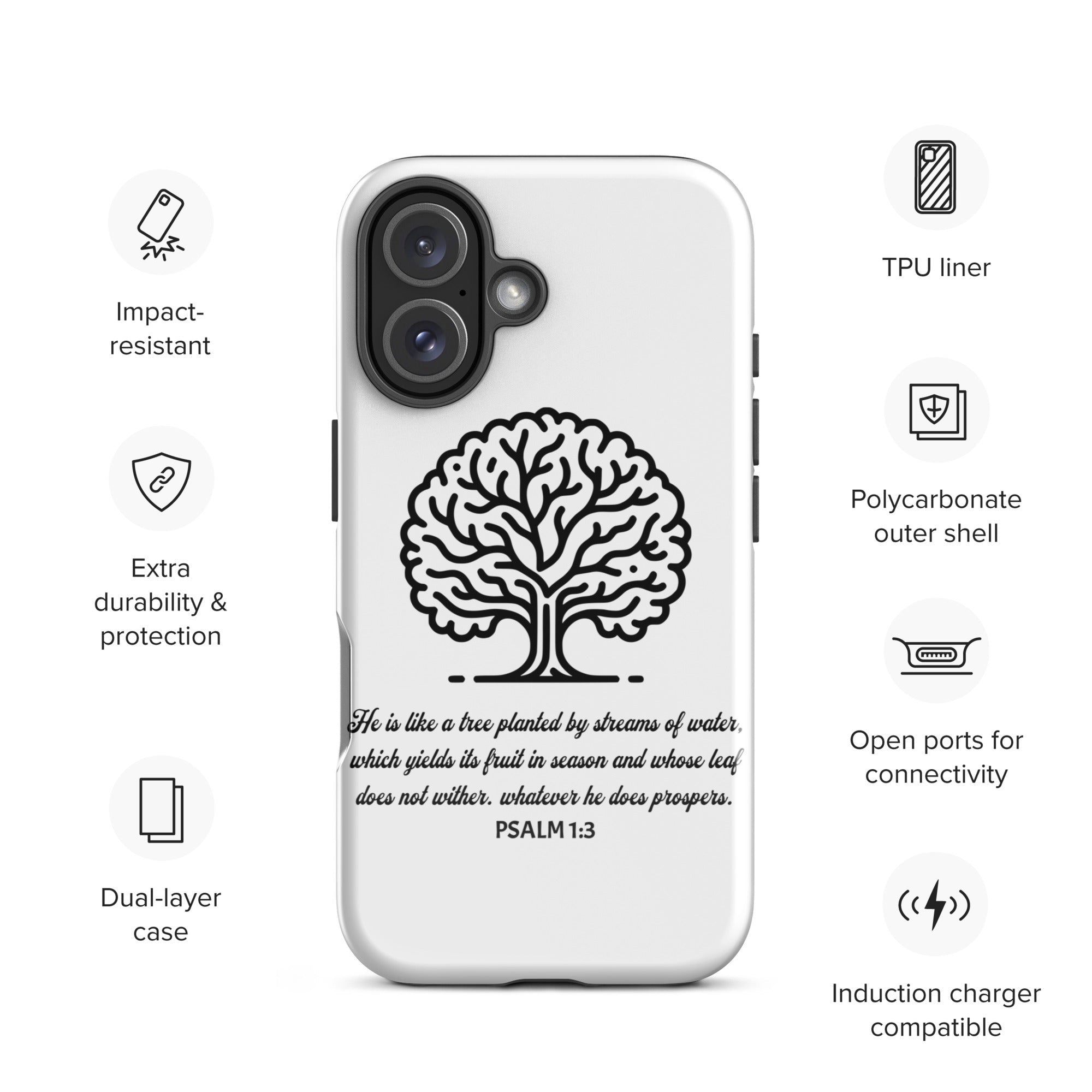 PSALM 1:3- Tough Case for iPhone®