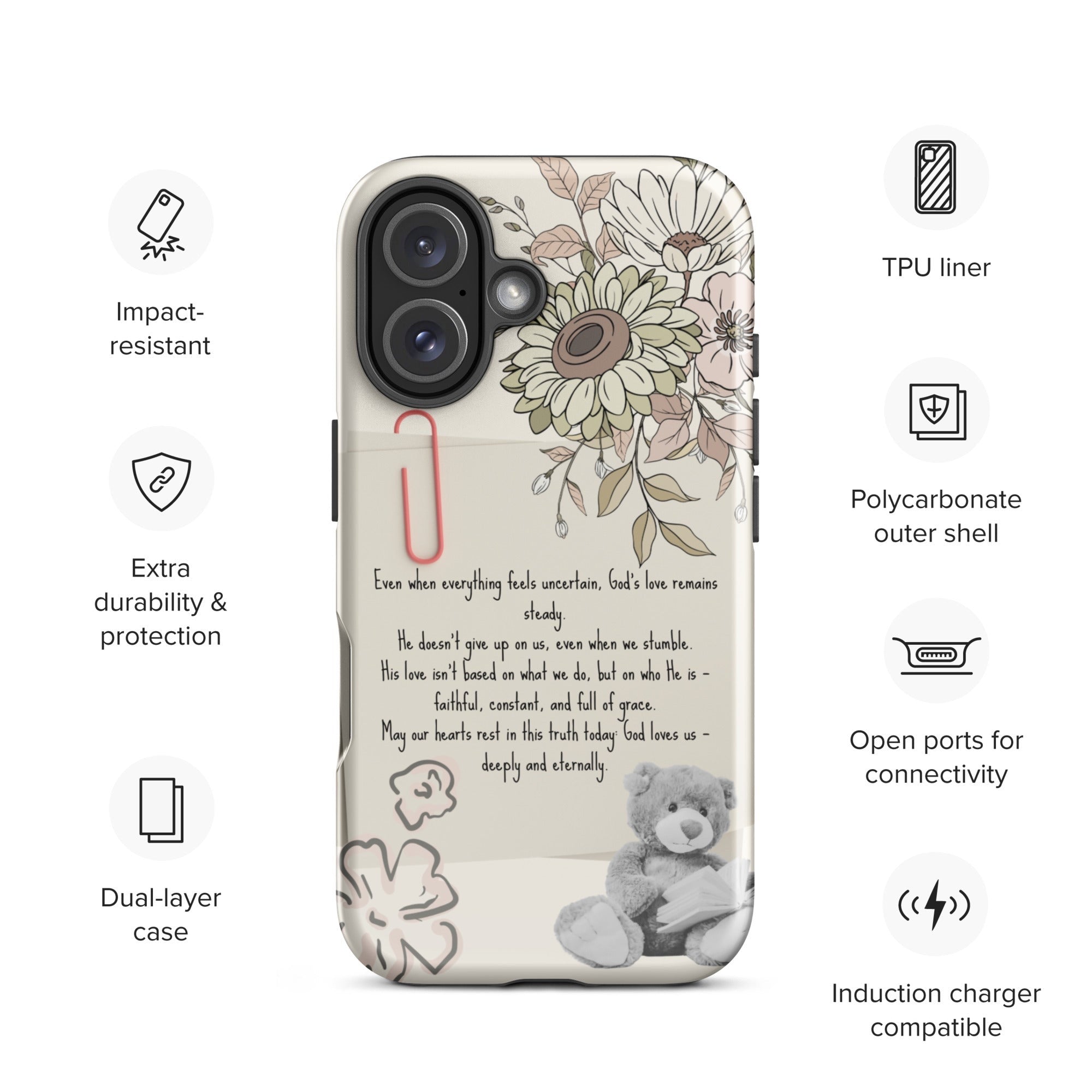 GOD’s LOVE- Tough Case for iPhone®