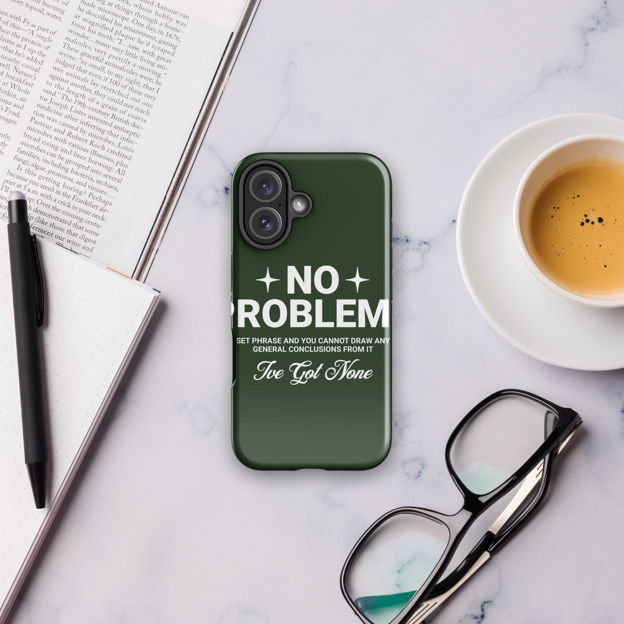 NO PROBLEM- Tough Case for iPhone®
