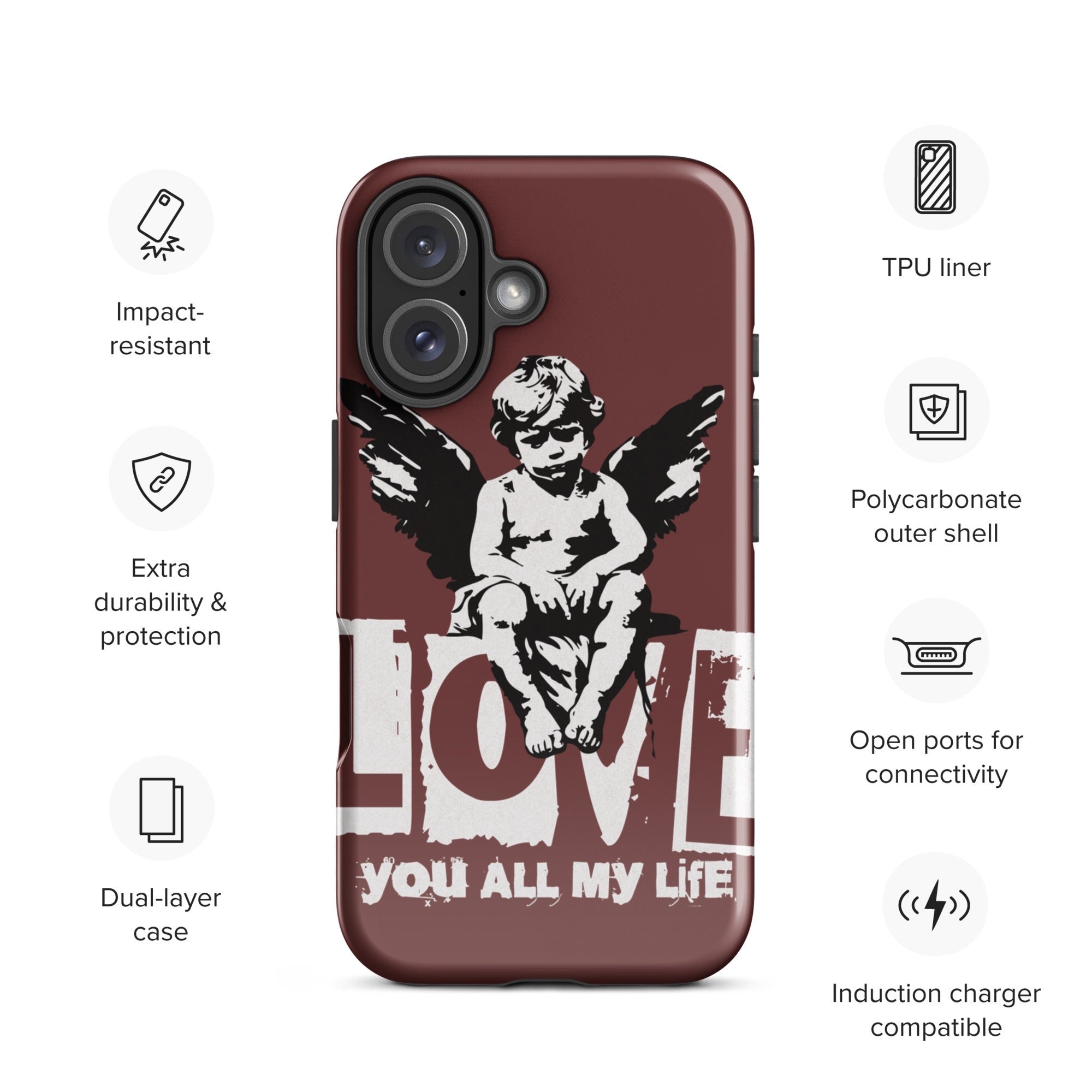 LOVE- Tough Case for iPhone®